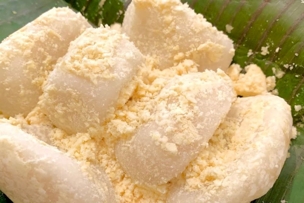 Bánh mềm dẻo, vị ngọt thanh